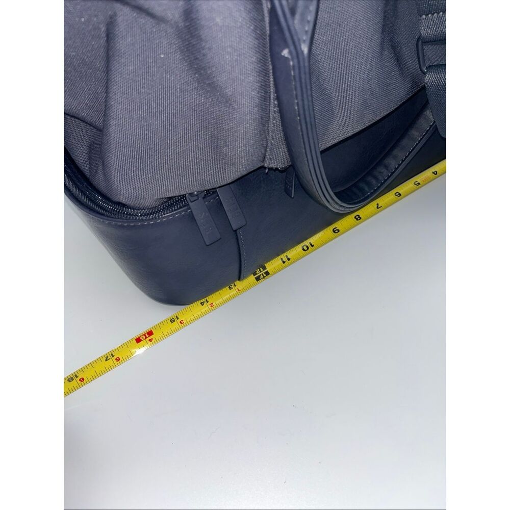 Beis Weekender Blue Duffle Bag Travel With Bottom Compartment - Picture 10 of 12
